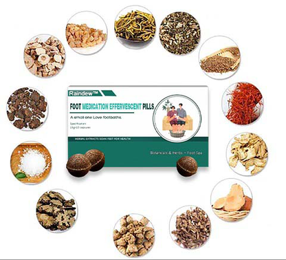 Raindew™ Foot Medication Effervescent Pills(🦵👩‍⚕️BRING THE FOOT CARE SPA TO YOU)