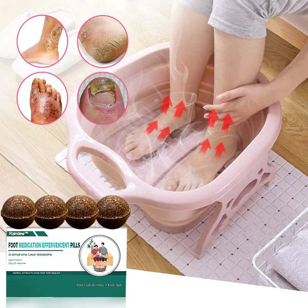 Raindew™ Foot Medication Effervescent Pills(🦵👩‍⚕️BRING THE FOOT CARE SPA TO YOU)