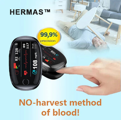 【OFFICIAL STORE】HERMSA™ Non-Invasive Blood Glucose Meter[99.9% Accuracy]