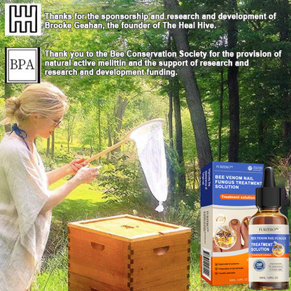 Furzero™ Bee Venom Nail Fungus Treatment Solution: The Complete Solution to Nail Folliculitis🌟👣