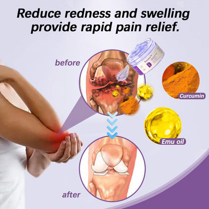 ✅  Official Store :Raindew™ Turmeric & Emu Oil Arthritis Soothing Pain Relief Massage Gel👨‍⚕️American Orthopaedics (AAOS) Approved