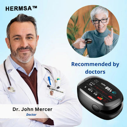 【OFFICIAL STORE】HERMSA™ Non-Invasive Blood Glucose Meter[99.9% Accuracy]