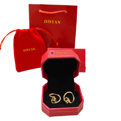 Disyan™ LymphAura Germanium Detox Earrings