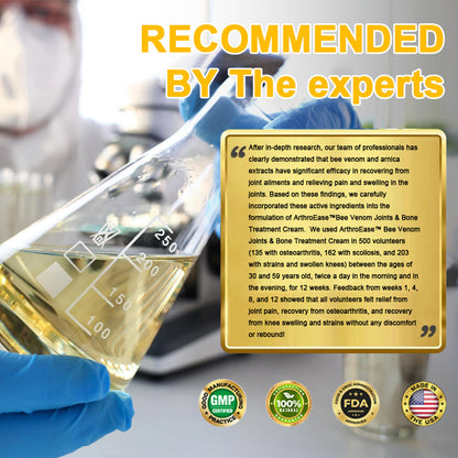 Raindew™ ArthroEase Bee Venom Joint and Bone Arthritis Therapy Cream(Specially for older adults & AAOS recommends)